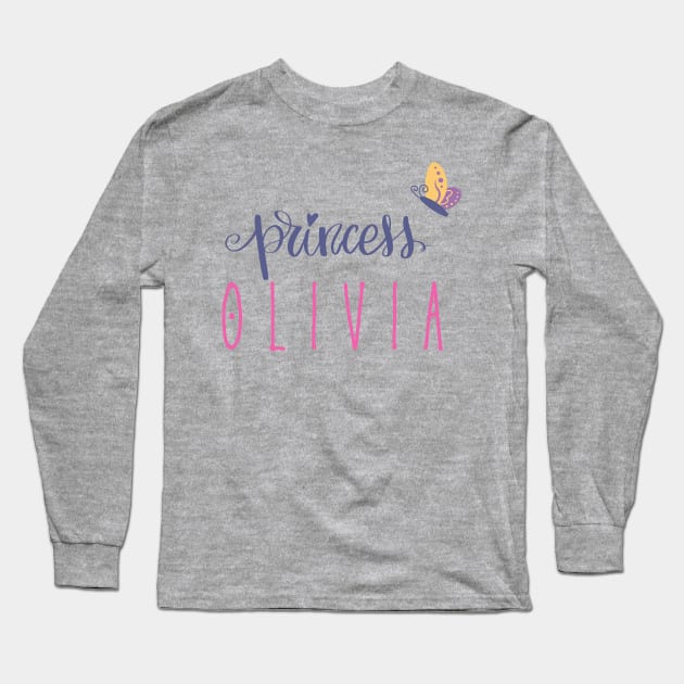 Princess Olivia Long Sleeve T-Shirt by PortDeco2022